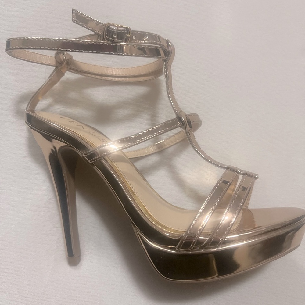 Venus Rose Gold Heels